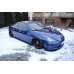 Накладка сплиттер на передний бампер на Toyota Celica VII T23 TS